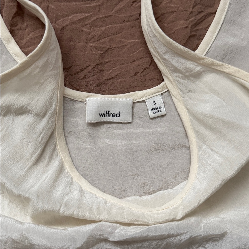 Wilfred Silk Bisous Midi Dress size S - Picture 4 of 5